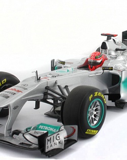 Mercedes-Benz W02, M.Schumacher, 2011, 1:18