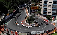 Массовая Авария гран при Монако Ф1 2011 