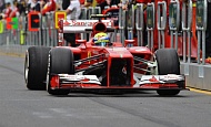 Гран При Австралии 2013г. Пятница 15 марта первая практика Фелипе Масса Scuderia Ferrari