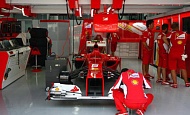 Гран При Кореи 2012 г. Суббота 13 октября третья практика  Scuderia Ferrari