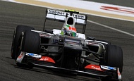 Гран При Бахрейна  2012 г пятница 20 апреля Серхио Перес Sauber F1 Team