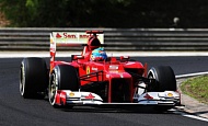 Гран При Венгрии  2012 г. Пятница 27  июля  первая  практика Фернандо Алонсо Scuderia Ferrari