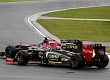 Гран-при Венгрии 2011г Воскресенье Хайме Альгерсуари Scuderia Toro Rosso и Ник Хайдфельд  Lotus Renault GP