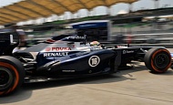 Гран При Малайзии 2013г. Пятница 22 марта вторая практика Пастор Мальдонадо Williams F1 Team