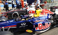 Гран При Италии 2012 г. Суббота 8 сентября квалификация Себастьян Феттель Red Bull Racing