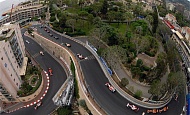 Monaco F1 track - 3D lap - Monaco GP.flv