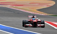 Гран При Бахрейна 2013г. Пятница 19 апреля вторая практика Фернандо Алонсо Scuderia Ferrari