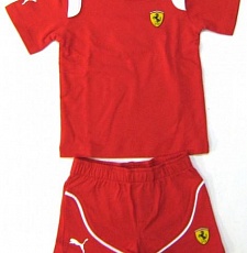 Набор детский: футболка и шорты, Ferrari
