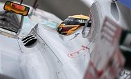 Гран При Бахрейна 2013г. Пятница 19 апреля вторая практика Льюис Хэмилтон Mercedes AMG Petronas