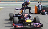 Гран При Китая 2013г. Суббота 13 апреля квалификация  Марк Уэббер Red Bull Racing