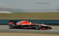 Гран При Китая 2013г. Пятница 12 апреля вторая практика Жюль Бьянки Marussia F1 Team
