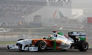Гран При Индии 2011г Воскресенье Адриан Сутиль  Force India F1 Team