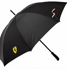 Зонт-трость, black, Ferrari