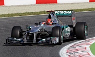 Гран При Испании  2012 г пятница 11 мая Михаэль Шумахер Mercedes AMG Petronas
