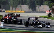 Гран При Италии 2012 г. Воскресенье 9 сентября гонка Пастор Мальдонадо Williams F1 Team
