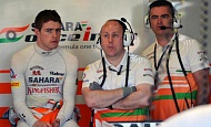 Гран При Австралии 2013г. Пятница 15 марта первая практика Пол ди Реста Sahara Force India F1 Team