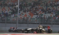 Гран При Индии 2011г Воскресенье Бруно Сенна Lotus Renault GP