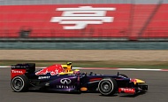 Гран При Китая 2013г. Суббота 13 апреля третья практика Марк Уэббер Red Bull Racing