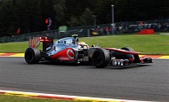 Гран При Бельгии 2012 г. Суббота 1 сентября третья практика  Льюис Хэмилтон Vodafone McLaren Mercedes