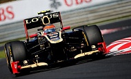 Гран При Венгрии 2012 г. Воскресенье  29 июля гонка  Ромэн Грожан Lotus F1 Team