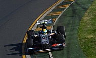 Гран При Австралии 2013г. Пятница 15 марта вторая практика Эстебан Гутьеррес Sauber F1 Team