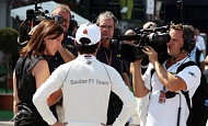 Гран При Венгрии  2012 г. Суббота  28  июля  квалификация Камуи Кобаяси Sauber F1 Team