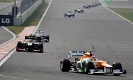 Гран При Кореи 2012 г. Воскресенье 14 октября гонка Нико Хюлкенберг Sahara Force India F1 Team