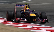 Гран При Бахрейна 2013г. Пятница 19 апреля вторая практика Марк Уэббер Red Bull Racing
