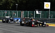 Гран При Бельгии 2012 г. Суббота 1 сентября третья практика  Ромэн Грожан Lotus F1 Team