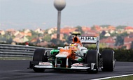 Гран При Венгрии  2012 г. Пятница 27  июля  вторая  практика Жуль Бьянки Sahara Force India F1 Team