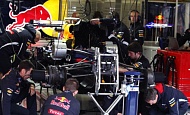 Гран При Бельгии 2012 г. Пятница 31 августа  вторая практика Red Bull Racing