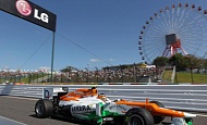 Гран При Японии 2012 г. Пятница 5 октября вторая практика Нико Хюлкенберг Sahara Force India F1 Team