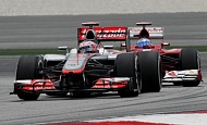Гран При Малайзии  2012 г суббота 24  марта Дженсон Баттон Vodafone McLaren Mercedes