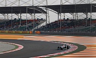 Гран При Индии 2012 г. Суббота 27 октября третья практика Михаэль Шумахер Mercedes AMG Petronas