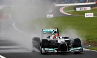 Гран При Великобритании  2012 г Суббота 7 июля квалификация  Михаэль Шумахер Mercedes AMG Petronas