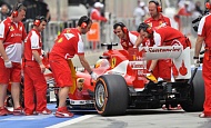 Гран При Бахрейна 2013г Суббота 20 апреля квалификация Фернандо Алонсо Scuderia Ferrari