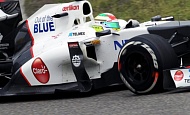 Гран При Китая  2012 г суббота 14 апреля  Серхио Перес Sauber F1 Team