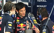 Гран При Кореи 2012 г. Пятница 12 октября вторая практика Марк Уэббер Red Bull Racing
