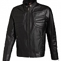 Куртка мужская Leather Jacket Rider black,