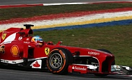 Гран При Малайзии 2013г. Пятница 22 марта первая практика Фернандо Алонсо Scuderia Ferrari