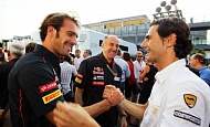 Гран При Италии 2012 г. Суббота 8 сентября квалификация Жан-Эрик Вернь Scuderia Toro Rosso и Педро де ла Роса HRT F1 TEAM