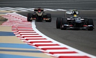 Гран При Бахрейна 2013г. Пятница 19 апреля вторая практика Эстебан Гутьеррес Sauber F1 Team