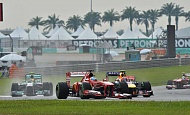 Гран При Малайзии 2013г. Воскресенье 24 марта гонка Фернандо Алонсо Scuderia Ferrari