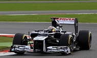 Гран При Великобритании  2012 г Суббота 7 июля третья практика Пастор Мальдонадо Williams F1 Team