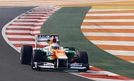 Гран При Индии 2012 г. Пятница 26 октября вторая практика Пол ди Реста Sahara Force India F1 Team