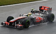 Гран При Малайзии 2013г. Пятница 22 марта вторая практика Серхио Перес Vodafone McLaren Mercedes