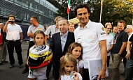 Гран При Италии 2012 г. Суббота 8 сентября квалификация Педро де ла Роса HRT F1 TEAM и Жан Тодт FIA