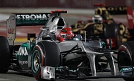 Гран При Сингапура 2012 г. Воскресенье 23 сентября гонка Михаэль Шумахер Mercedes AMG Petronas