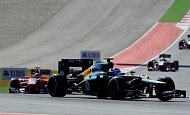 Гран При США  2012 г. Воскресенье 18 ноября гонка Виталий Петров Caterham F1 Team