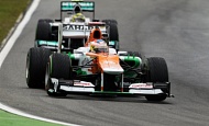Гран При Германии  2012 г Пятница 20 июля первая практика  Пол ди Реста Sahara Force India F1 Team